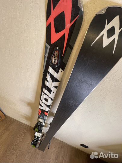 Горные лыжи Volki Racetiger +чехол и палки