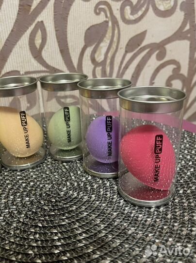 Спонжи для макияжа новые