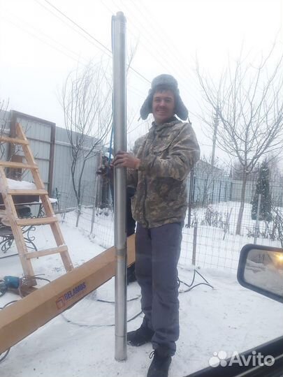 Ремонт,чистка скважин. Замена насоса,диагностика