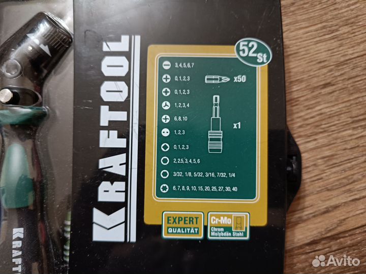 Реверсивная отвертка kraftool