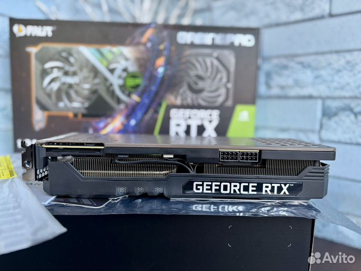 Видеокарта Rtx 3080 10GB Palit GP/Пломба