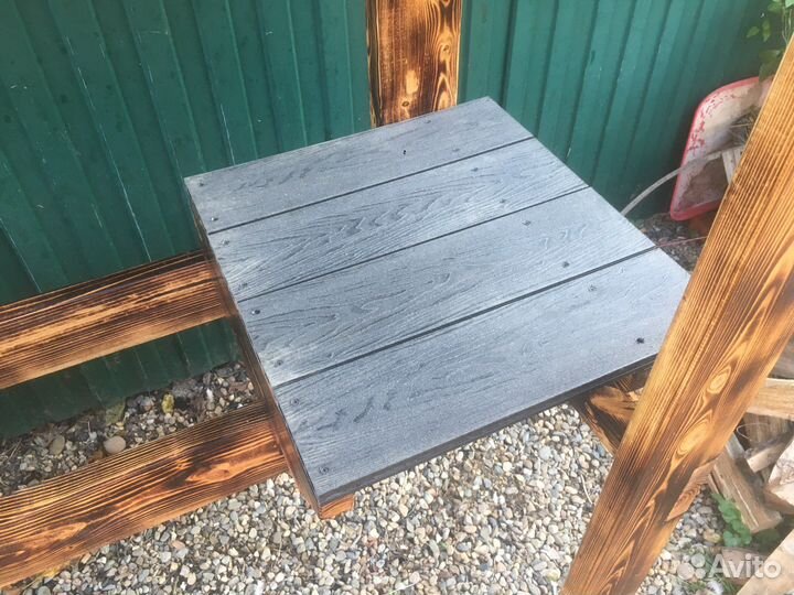 Беседка для дачи с мангалом