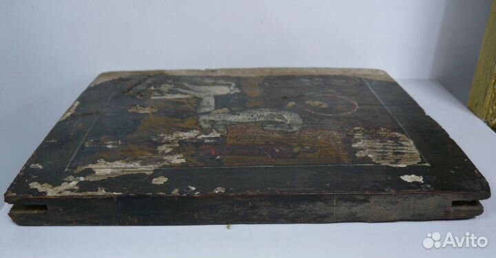 Икона Святой георгий победоносец хiх век