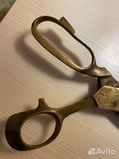 Старинные ножницы большого размера