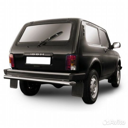 Защита заднего бампера Ваз 21213 (niva) 3 дв