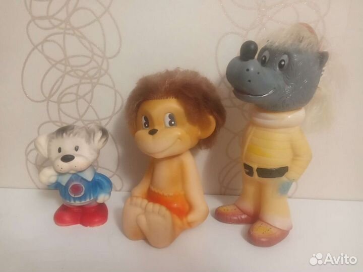 Игрушки резиновые СССР