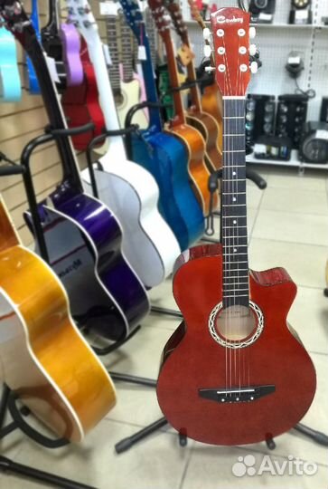 Гитара акустическая cowboy 3810C CF