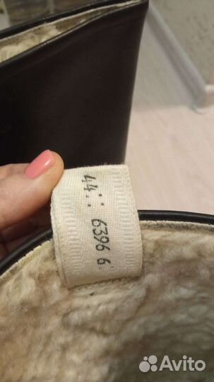 Сапоги хромовые утеплённые