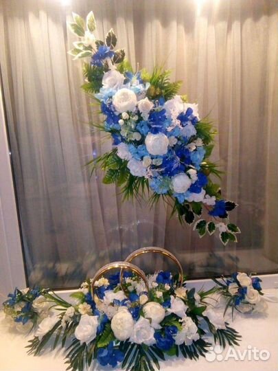 Свадебное украшение для автомобиля