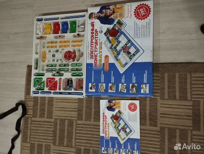 Электронный конструктор знаток 320 схем