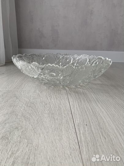 Ваза хрустальная