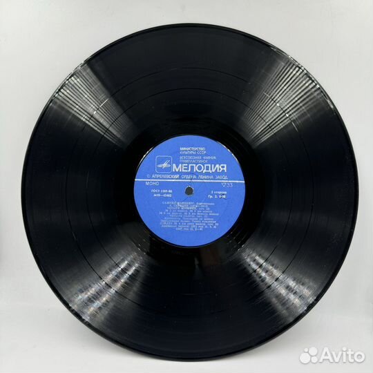 Виниловая пластинка Самуил Фейберг Фортепиано