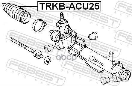 Пыльник рулевой рейки (toyota kluger L/V