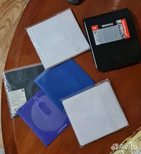 Футляр для CD дисков. Мягкие. Разные