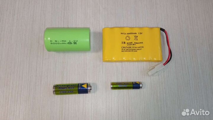 Аккумуляторы для р/у моделей