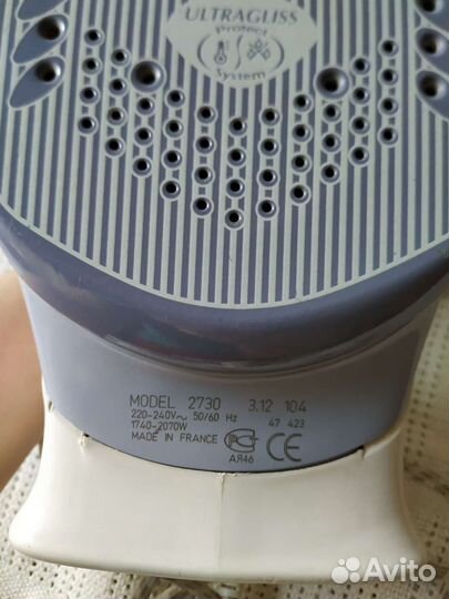 Утюг Tefal на запчасти