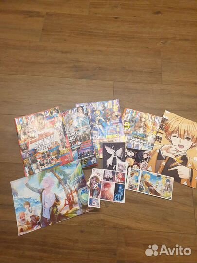 Аниме шоппер, наклейки плакаты аниме