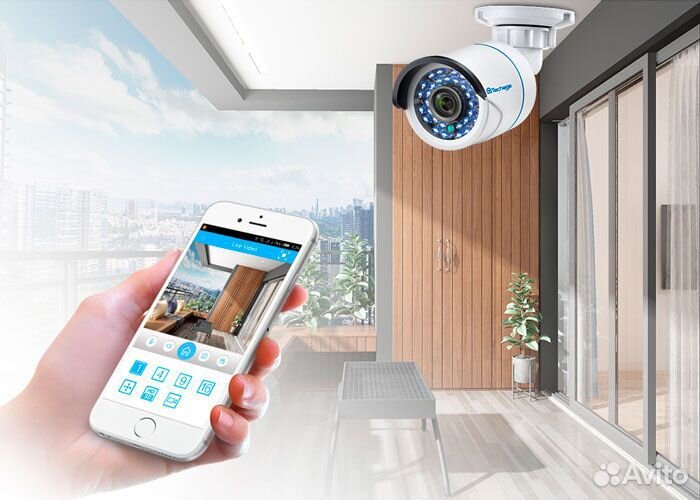 Установка камер видеонаблюдения