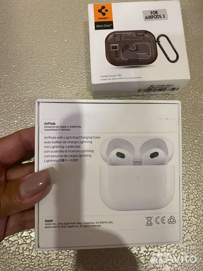Новые наушники apple AirPods 3 оригинал