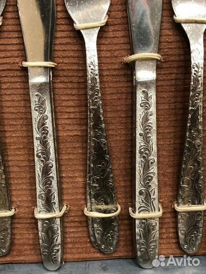 Набор столовых приборов нержавейка СССР