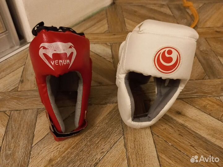 Детский шлем защитный для единоборств