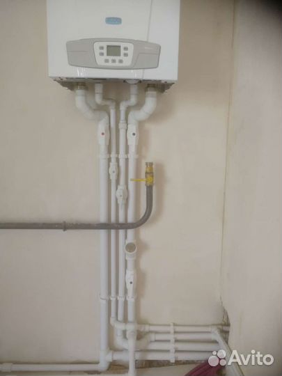 Отопление, монтаж котлов водонагревателей