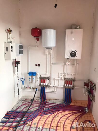 Отопление, водоснабжение, установка газовых котлов
