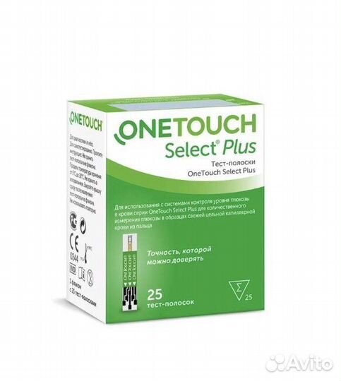 Тест полоски one touch select +