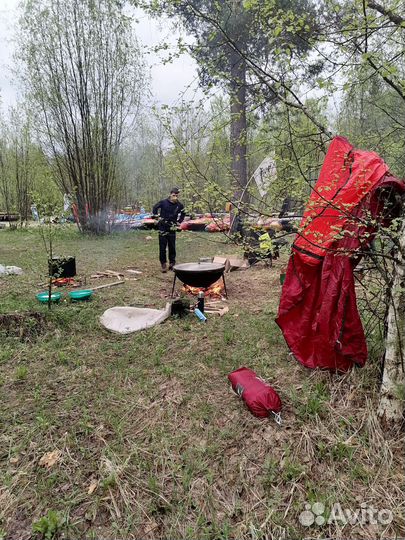 Повар на сплав по реке Илеть, Юшут