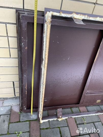 Дверь уличная бу