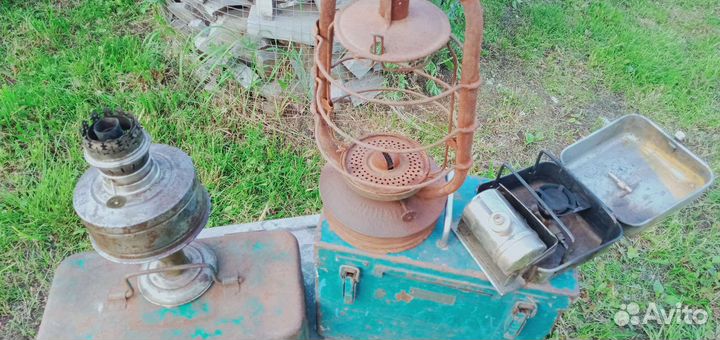 Старый солдатский сундук