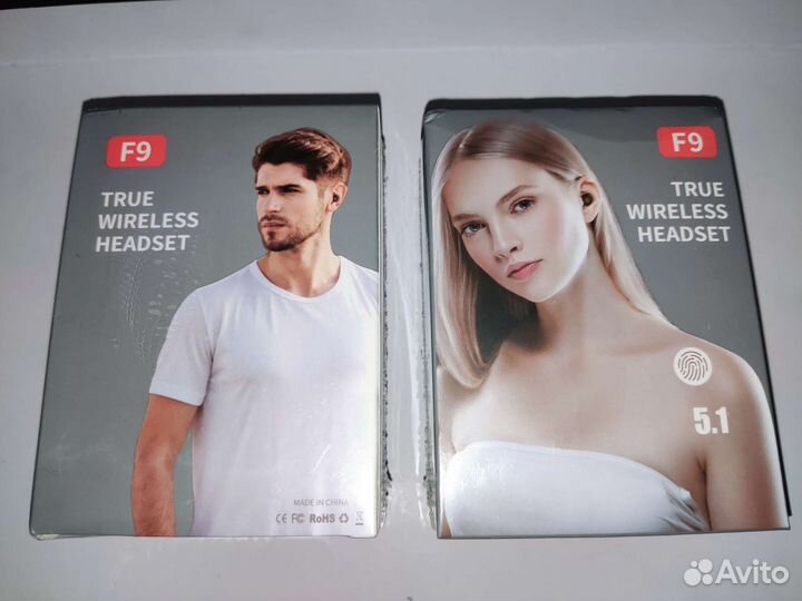 Новые беспроводные наушники - Bluetooth 5.1 F9pro