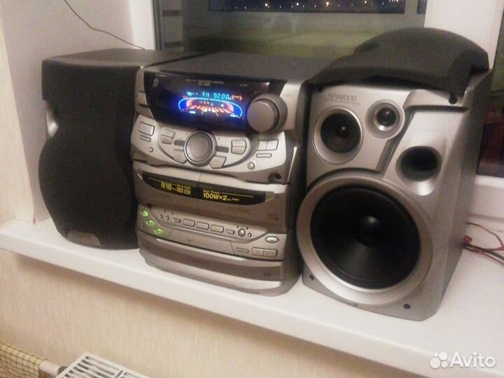 Музыкальный центр Kenwood xd-551 200вт rms