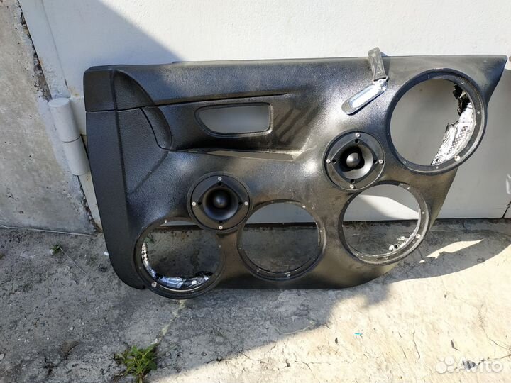 Дверные карты Mazda 3bk под автозвук