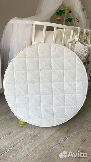 Матрас детский круглый
