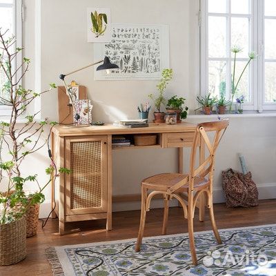 Лампа на шарнирах из металла и латуни. Франция