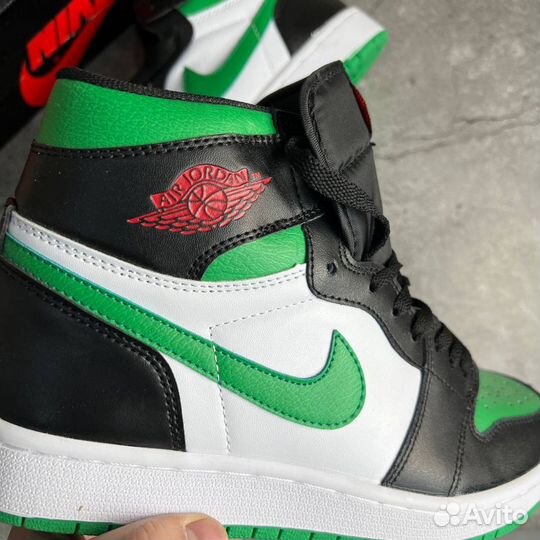 Кроссовки Air Jordan 1 Pine Green (36-45)