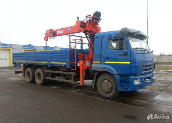 Грузоперевозки с манипулятором