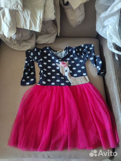 Детские вещи пакетом для девочки 110 116 122