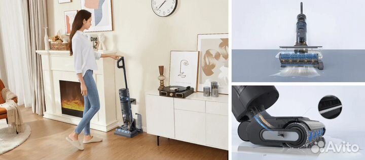 Вертикальный пылесос Dreame H12 Новый, Гарантия