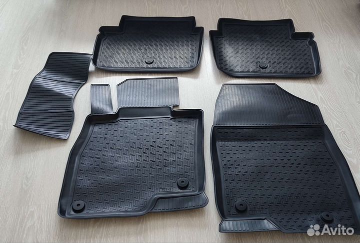Автомобильные коврики резиновые Mazda3 BM