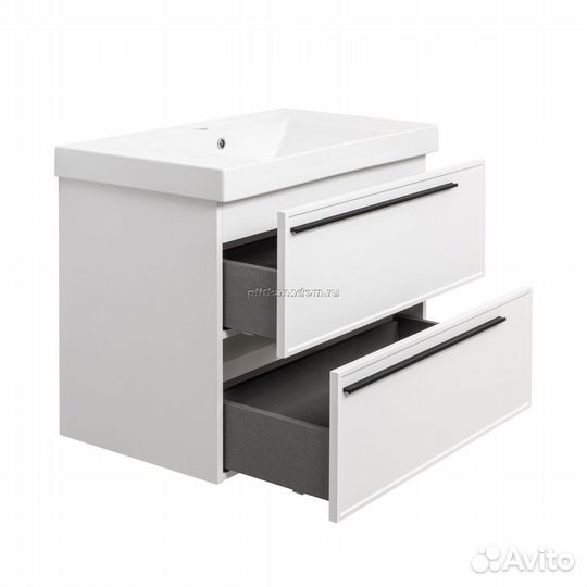 Тумба под раковину подвесная La Fenice Elba twin FNC-01-ELB-B-80-2, белая