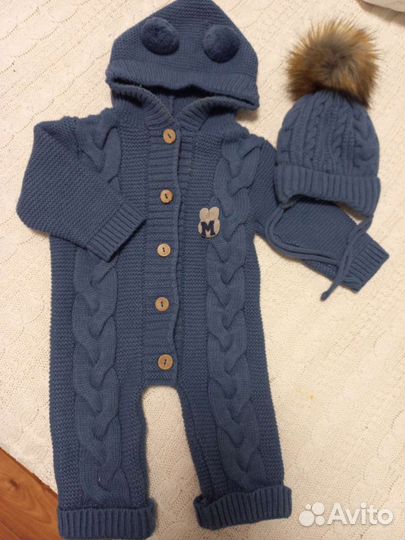 Комбинезон для новорожденных 68 размер