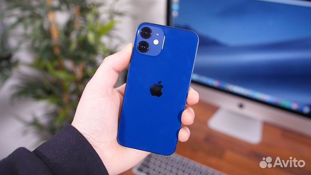 12 мини синий фото iPhone 12 Mini 128GB Оригинал б/у гарантия купить в Краснодаре Электроника Авито