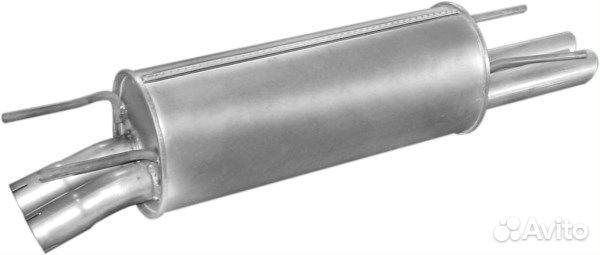 Глушитель задняя часть Polmostrow 17238