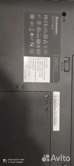 Ноутбук lenovo b590