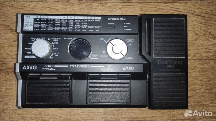 Гитарный процессор korg AX5G