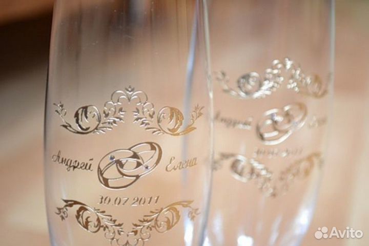 Гравировка на бокалах