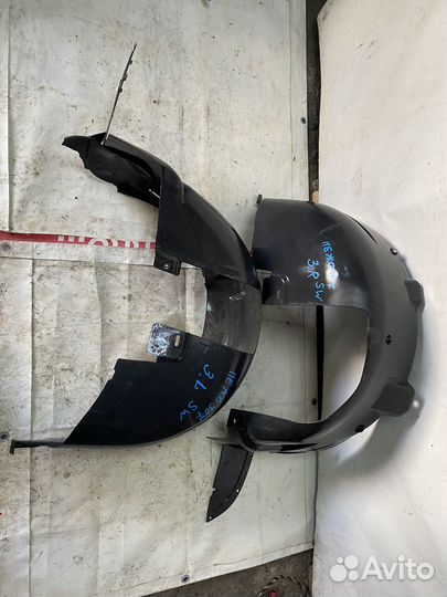 Задние подкрылки Peugeot 307 SW