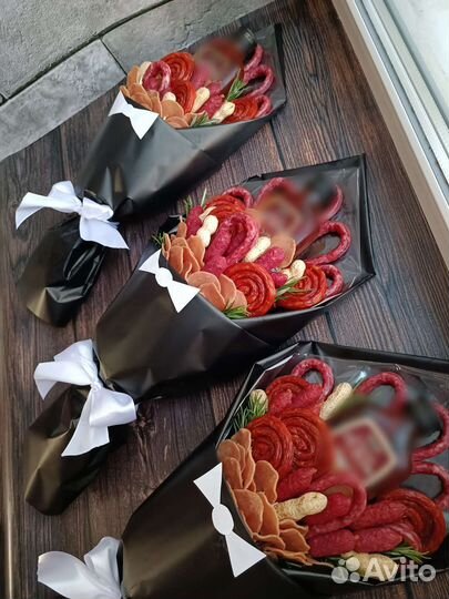 Колбасный букет Мужской букет